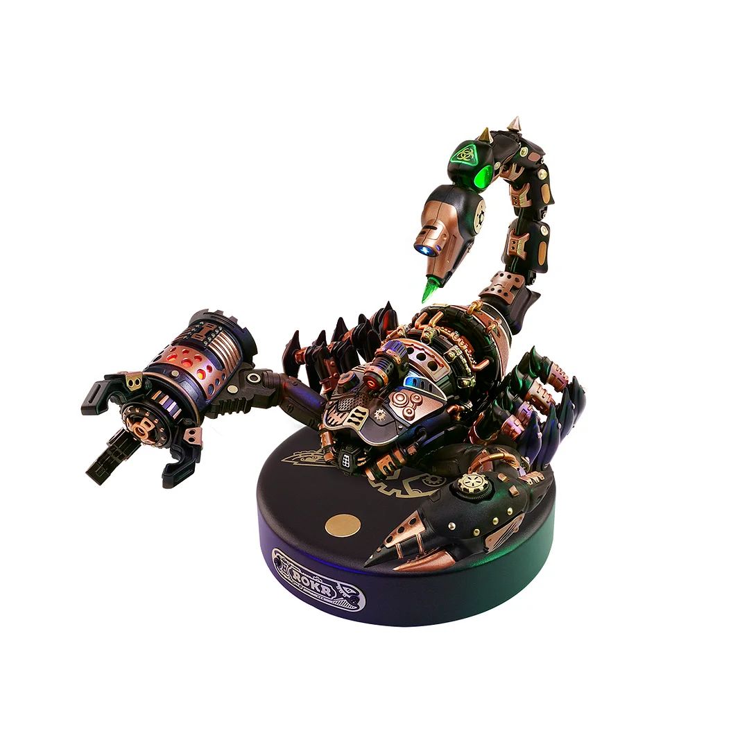 ROKR Emperor Scorpion Model DIY 3D Puzzle - Click Image to Close