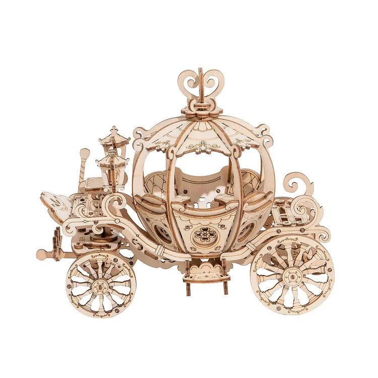 Rolife Pumpkin Carriage 3D Wooden Puzzle