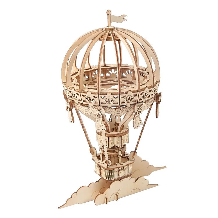 Rolife Hot Air Balloon 3D Wooden Puzzle