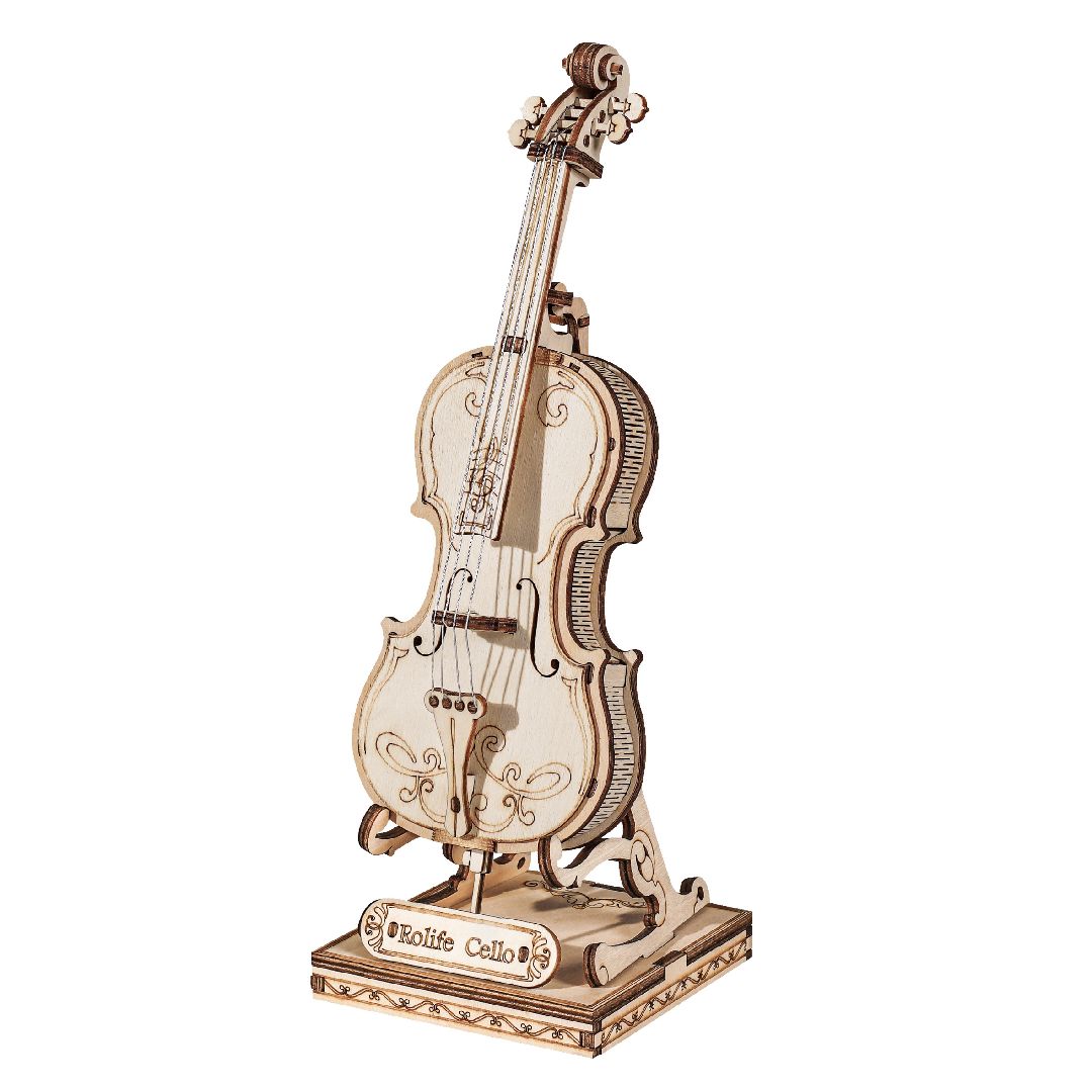 Rolife Cello 3D Wooden Puzzle