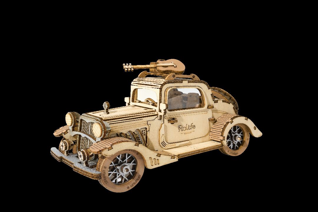 Rolife Vintage Car 3D Wooden Puzzle