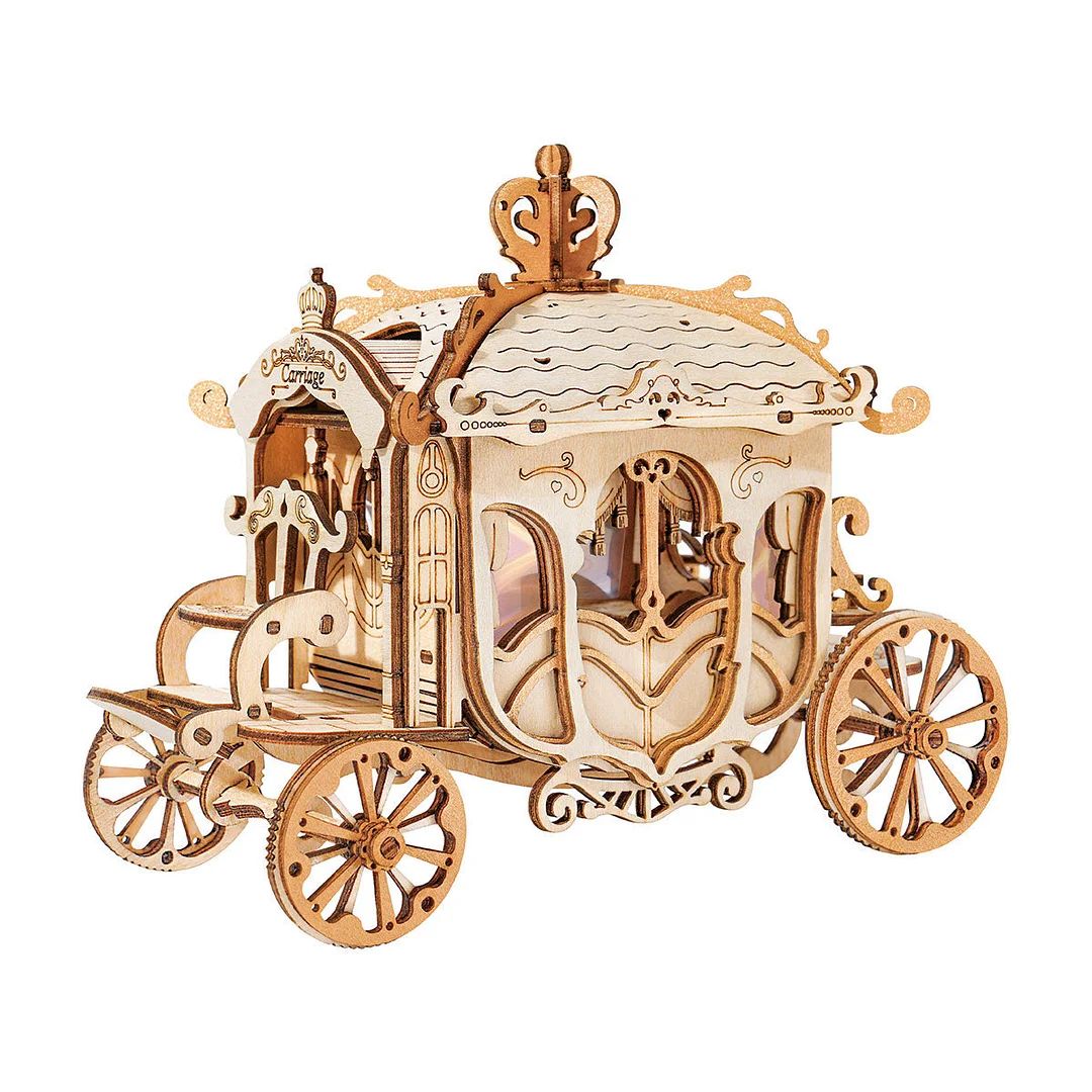 Rolife Carriage 3D Wooden Puzzle