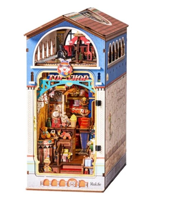 Rolife Treasure Toy Shop DIY Book Nook Shelf Insert