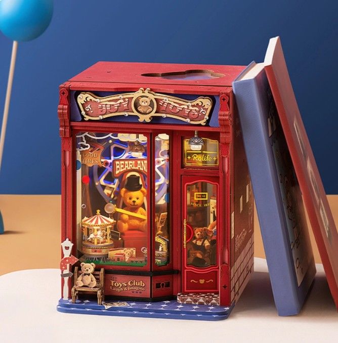 Rolife Joy Toys DIY Book Nook Shelf Insert
