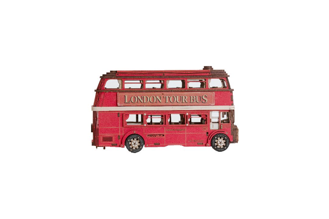 Rolife London Tour Bus 3D Wooden Puzzle