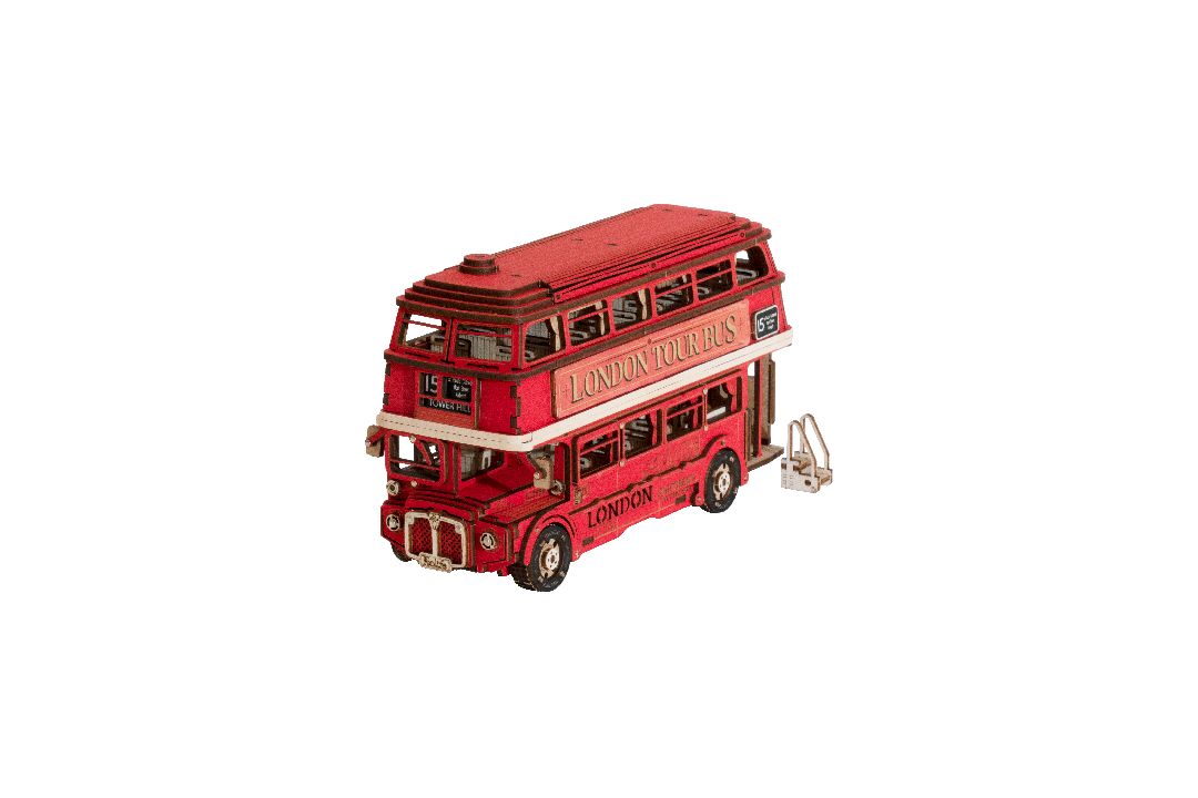Rolife London Tour Bus 3D Wooden Puzzle