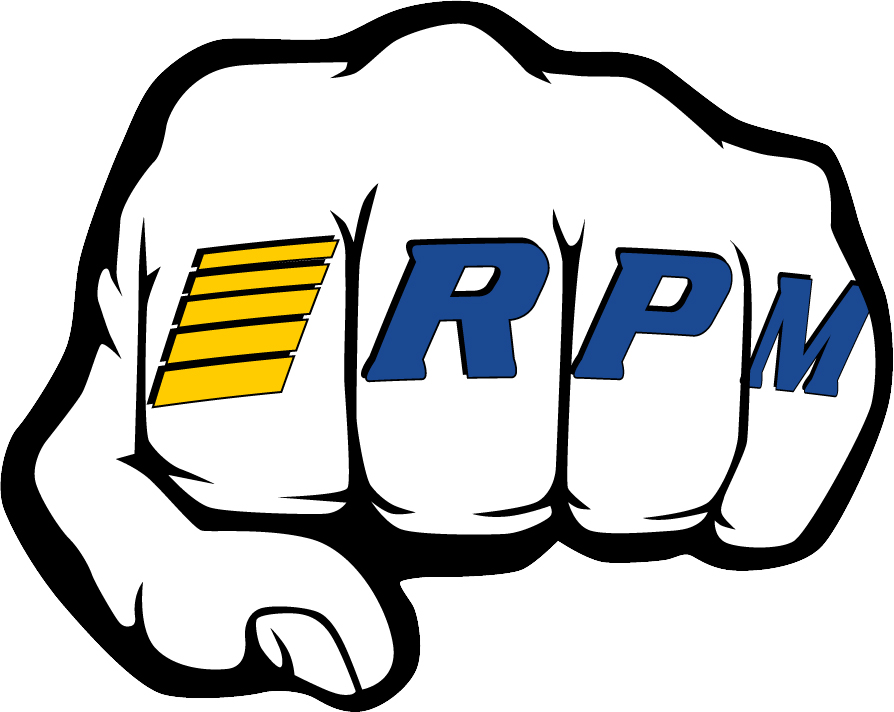 RPM "Fist" Logo Decal Sheets