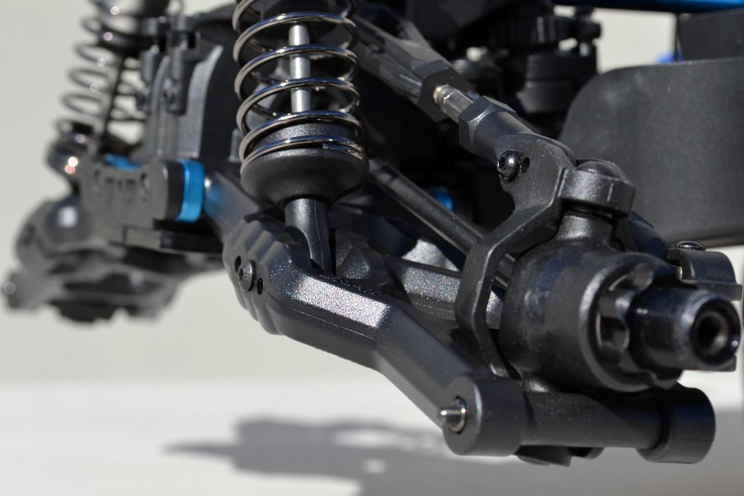 RPM Associated MT8 Front Lower A-arms â€“ Black