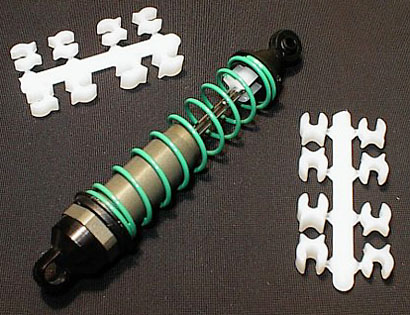 RPM Up-Travel Limiter Clips for most 1/10th scale shocks using 1/8