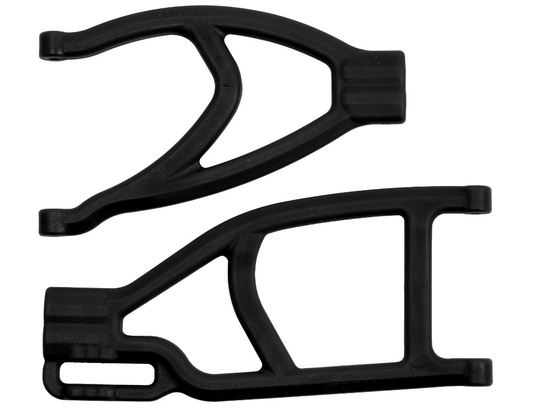 RPM Traxxas Revo/Summit Extended Rear Left A-Arms - Black