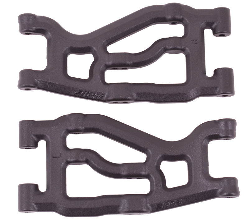 RPM EXO Terra Buggy Front A-Arm Set - Black - Click Image to Close