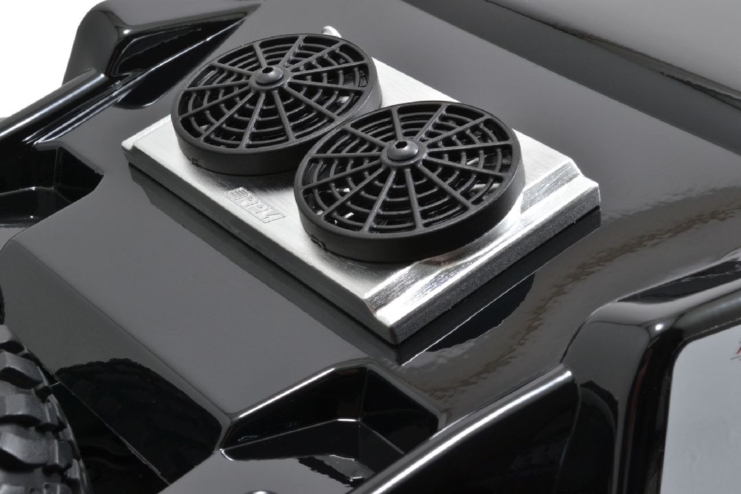 RPM 1/10 Scale Mock Radiator And Fans - Click Image to Close