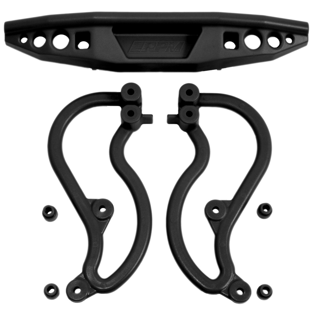 RPM Rear Bumper for Traxxas Stampede 2wd - Black - Click Image to Close