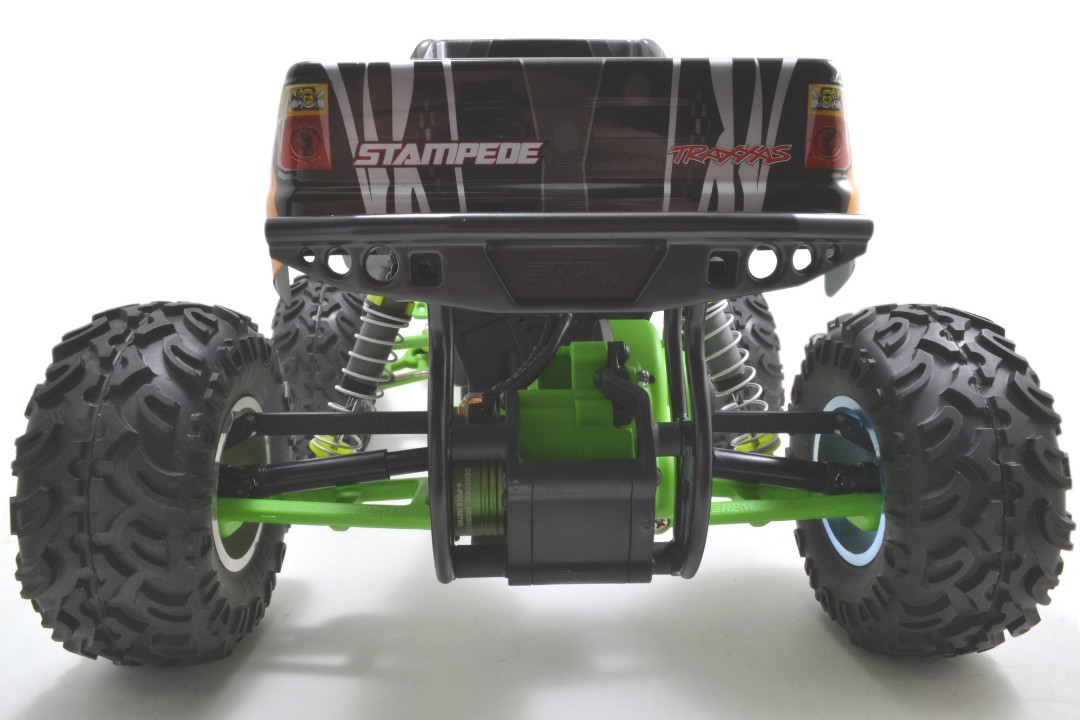 RPM Rear Bumper for Traxxas Stampede 2wd - Black - Click Image to Close