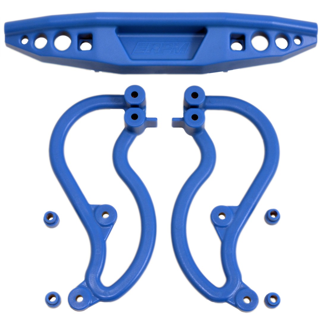 RPM Rear Bumper for Traxxas Stampede 2wd - Blue - Click Image to Close