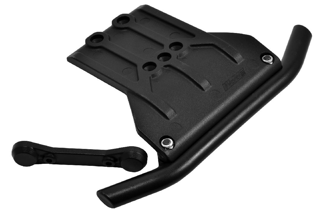 RPM Front Bumper And Skid Plate For The Traxxas Sledge - Black