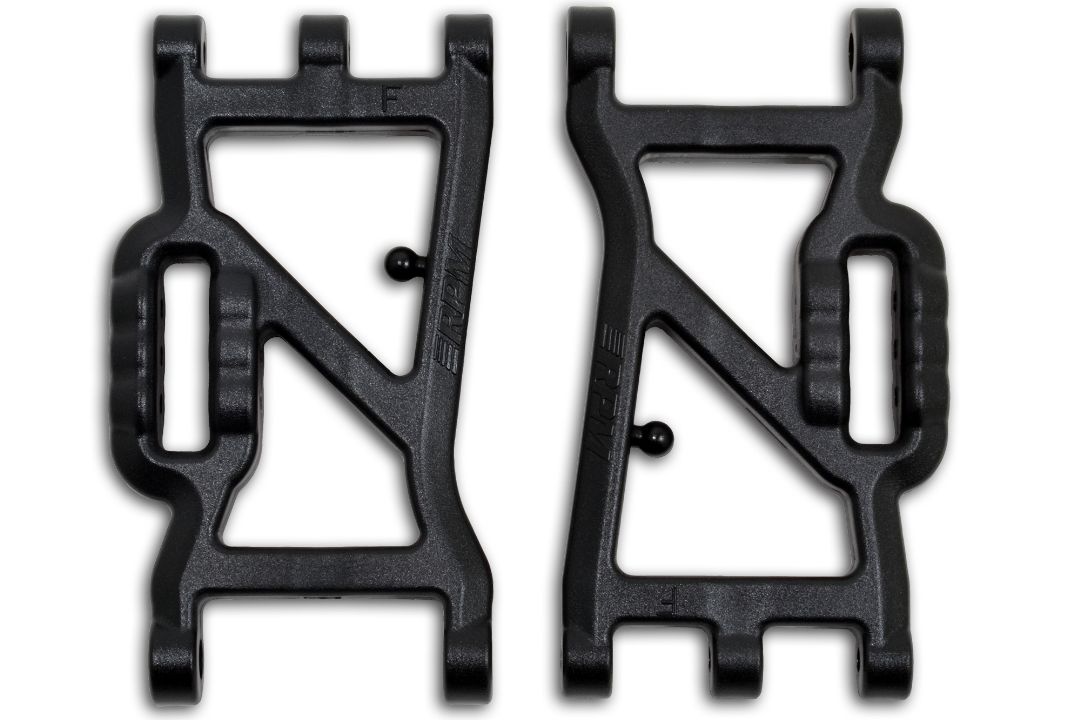 RPM Front A-arms for the Associated Rival MT10 (ASC25804) - Click Image to Close