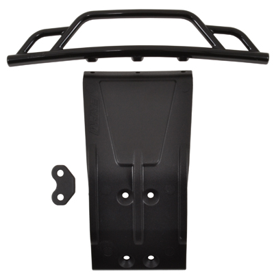 RPM Front Bumper & Skid Plate for the Losi Ten SCTE - Black - Click Image to Close