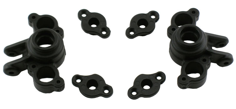 RPM Axle Carriers for 1/16 e-Revo, Slash, Summit & Rally - Black