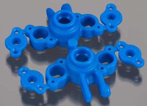 RPM Axle Carriers for 1/16 e-Revo, Slash, Summit & Rally - Blue