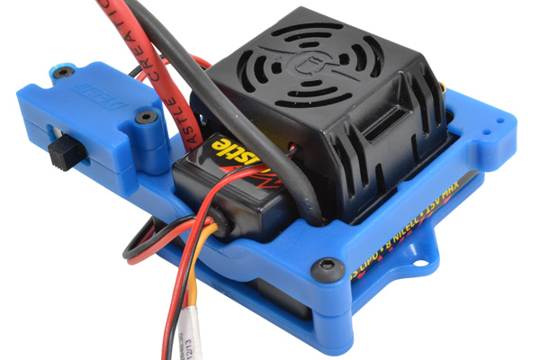 RPM ESC Cage for Sidewinder 3 & SCT - Blue