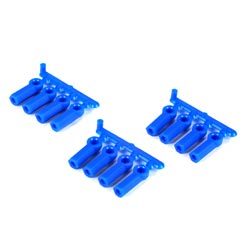 RPM Heavy Duty 4-40 Rod Ends (12) - Blue - Click Image to Close
