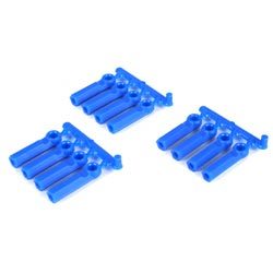 RPM Long Shank 4-40 Rod Ends (12) - Blue