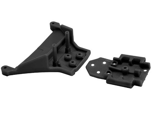 RPM Slash LCG 4x4 Front Bulkhead (Black) - Click Image to Close