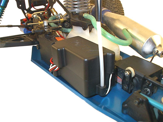 RPM Receiver Box - Black for the Associated GT