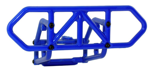 RPM Rear Bumper (Blue) (Slash 4x4) - Click Image to Close
