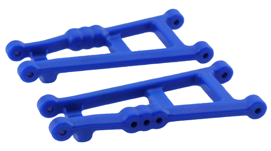 RPM Rear Arms for the Traxxas Electric Rustler & Electric Stampede 2wd - Blue