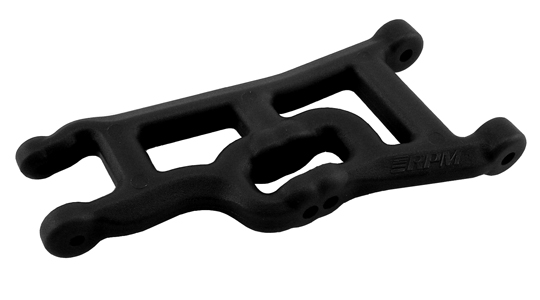 RPM Front A-Arms for 2wd Rustler, Stampede, Slash - Black - Click Image to Close