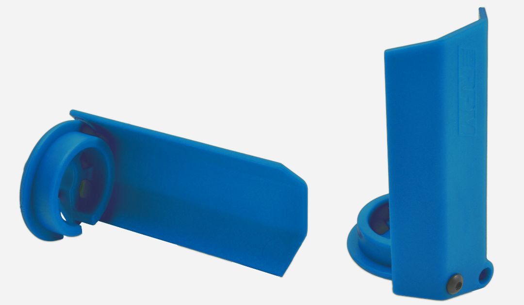 RPM Shock Shaft Guards for the Traxxas X-Maxx - Blue - Click Image to Close