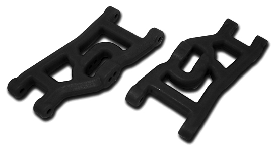 RPM Front A-Arms Nitro Stampede, Nitro Rustler, & Nitro Sport - Black