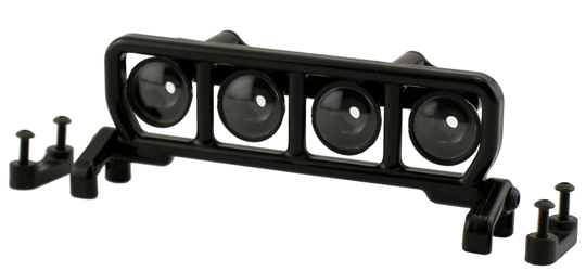 RPM 4 Light Narrow Roof-Mounted Light Bar Set - Black - Click Image to Close
