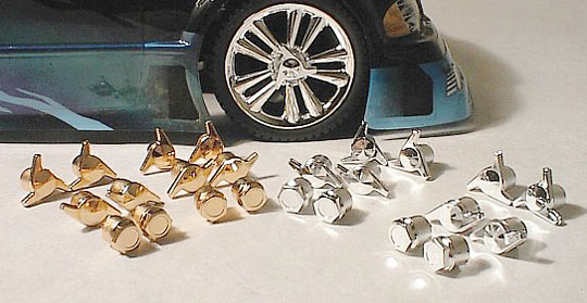 RPM Gold Wheel Nuts & Knock-Off's – Sedans