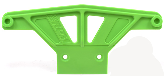 RPM Wide Front Bumper for Rustler, Stampede 2wd & Bandit - Green