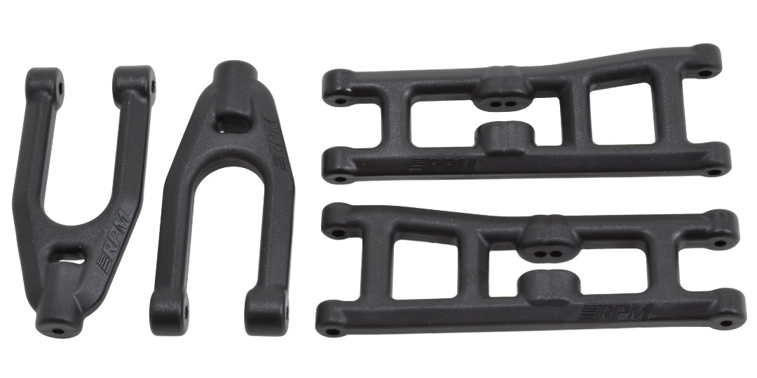 RPM Front Upper & Lower A-arms for the ARRMA Granite, Vorteks - Click Image to Close