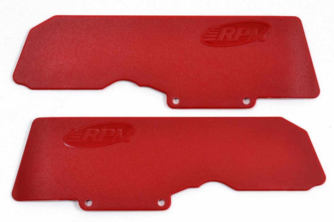 RPM Mud Guards for RPM Rear A-arms for ARRMA 6S V5 / EXB - Red