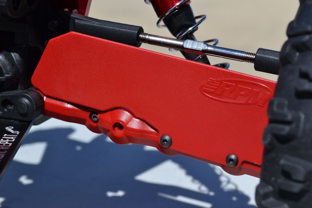 RPM Mud Guards for RPM Rear A-arms for ARRMA 6S V5 / EXB - Red