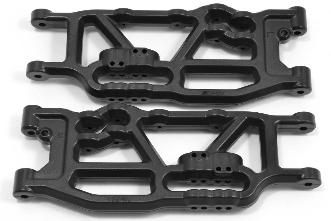 RPM Rear A-arms - Black - for V5 / EXB versions of the 6S ARRMA Kraton, Outcast, Notorious, Fireteam & Talion