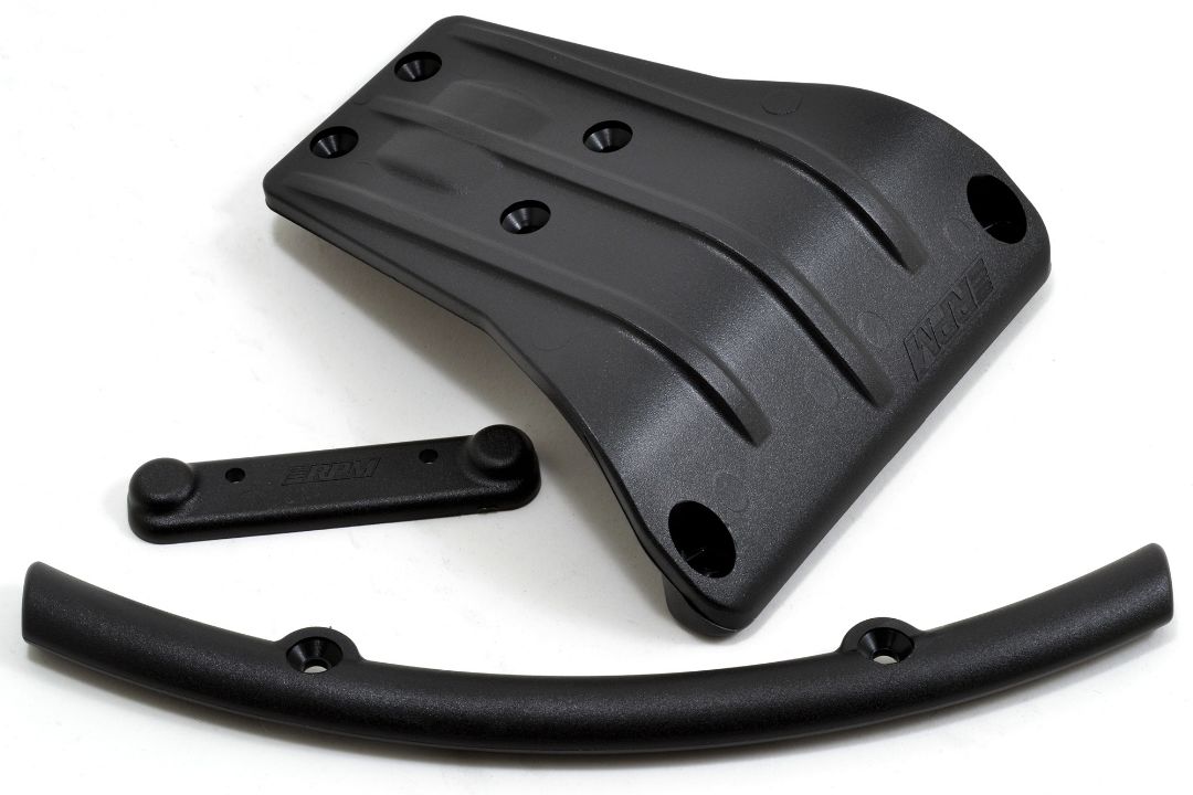 RPM Front Bumper and Skid Plate for the ARRMA Kraton 6S - Click Image to Close