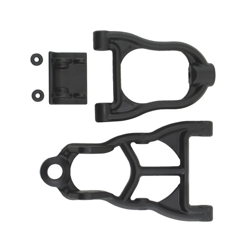 RPM Front Upper & Lower A-arms for the HPI 5SC, 5B & 5T - Black - Click Image to Close