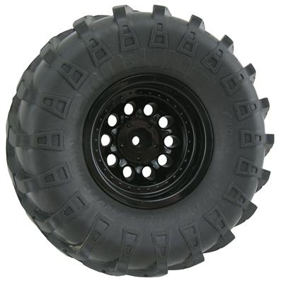 RPM Revolver Crawler Wheels - Wide Wheelbase - Black