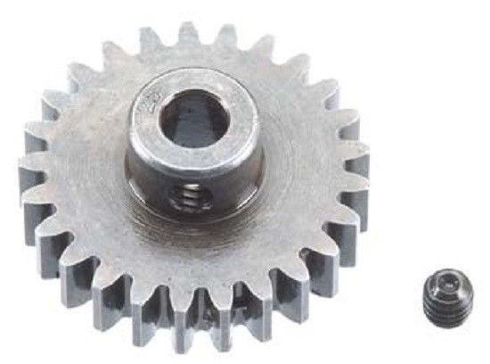 Robinson Racing Mod 1 Extra Hard Steel Pinion 5mm Shaft (25) - Click Image to Close