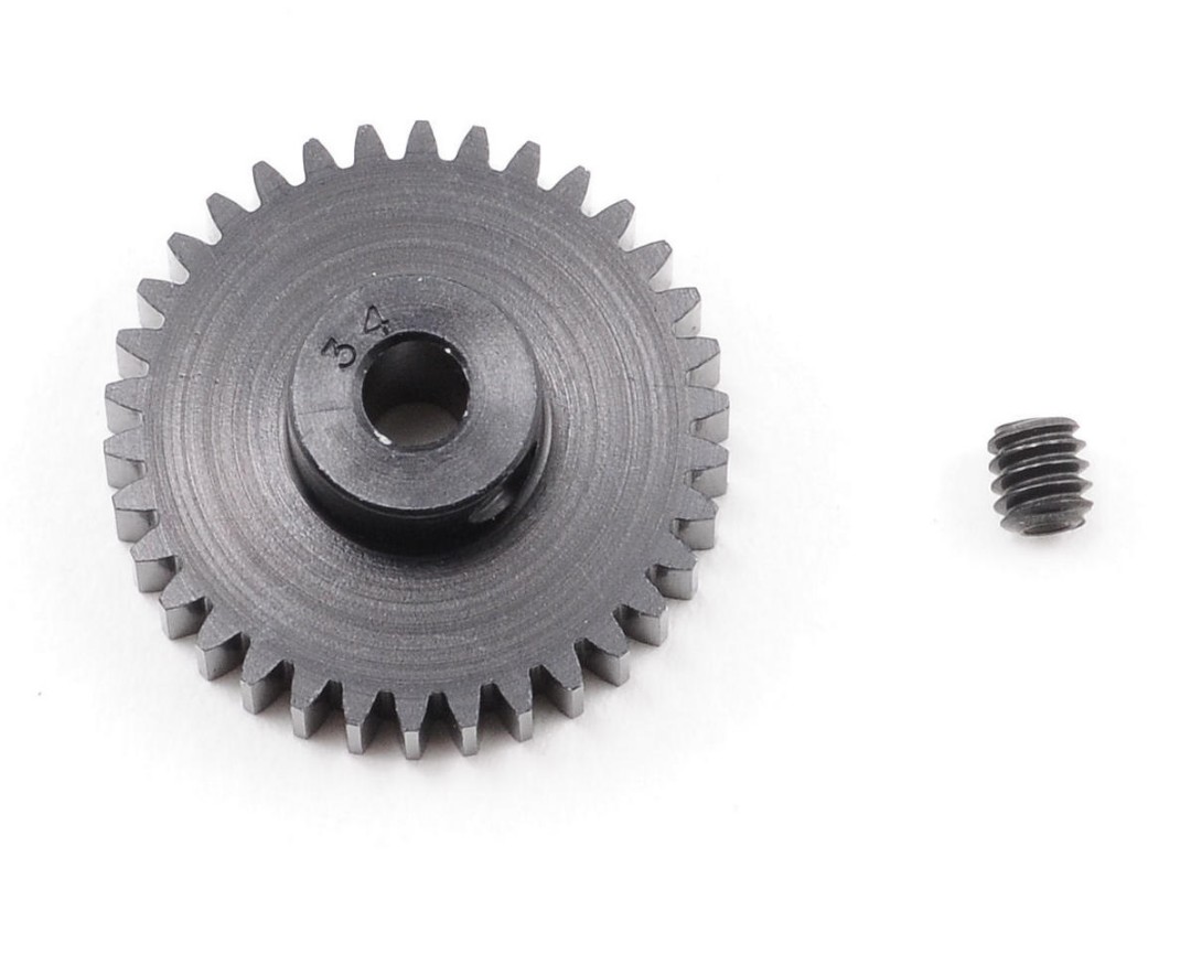 Robinson Racing 48P Hard Coated Aluminium Pinion Gear (34) - Click Image to Close