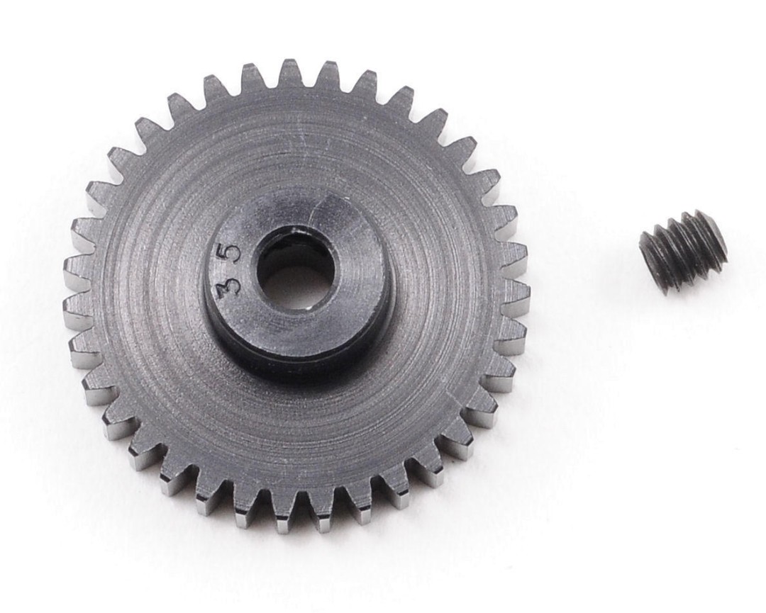 Robinson Racing 48P Hard Coated Aluminium Pinion Gear (35) - Click Image to Close