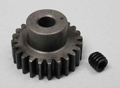 Robinson Racing 48P Super Hard Steel Pinion Gear 1/8 Shaft (24) - Click Image to Close