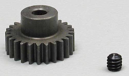 Robinson Racing 48P Super Hard Steel Pinion Gear 1/8 Shaft (25) - Click Image to Close