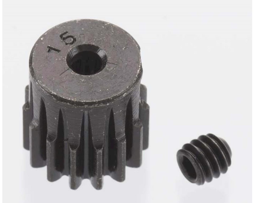 Robinson Racing Mini Pinion 2MM Hard Steel .5 Mod (15) - Click Image to Close